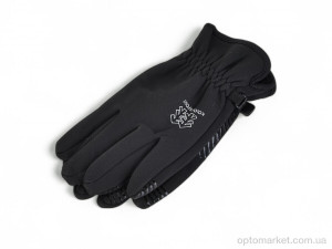 Купить Рукавички чоловічі A31-04 black Number one чорний