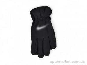 Купить Рукавички чоловічі A31-06 black N.ke чорний