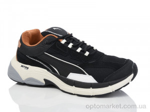 Кросівки чоловічі A3118-3 P.ma чорний  оптом от Optomarket