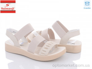 Купить Босоніжки жіночі A3207-6 Saimaoji бежевий