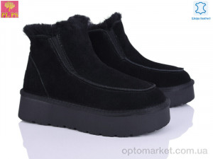 Купить Уги жіночі A3307 black PLPS чорний