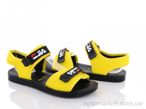 Купить Босоніжки жіночі A500-4 YiYi жовтий