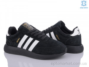 Кросівки чоловічі A500-7 A.idas чорний  оптом от Optomarket