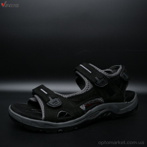 Сандалі чоловічі A503-2 Vegas чорний  оптом от Optomarket