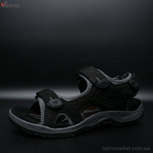 Сандалі чоловічі A505-2 Vegas чорний  оптом от Optomarket