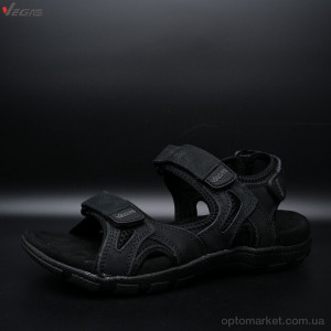 Сандалі чоловічі A506-1 Vegas чорний  оптом от Optomarket