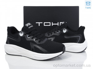 Купить Кросівки чоловічі A5063 black-white TOHA чорний