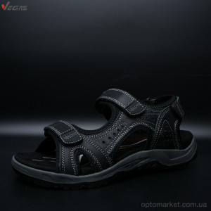 Сандалі чоловічі A507-1 Vegas чорний  оптом от Optomarket