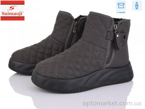 Купить Черевики жіночі A511-7 Saimaoji сірий