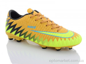 Футбольне взуття чоловічі A519-2 N.ke жовтий  оптом от Optomarket