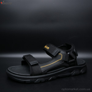 Сандалі чоловічі A535-1 Vegas чорний оптом от Optomarket