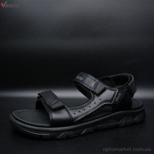 Сандалі чоловічі A536-1 Vegas чорний оптом от Optomarket