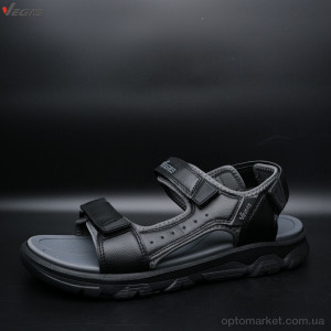 Сандалі чоловічі A536-2 Vegas чорний оптом от Optomarket