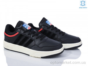 Кросівки чоловічі A5612-3 A.idas чорний  оптом от Optomarket