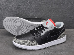 Кросівки чоловічі A566-11 J.rdan чорний  оптом от Optomarket