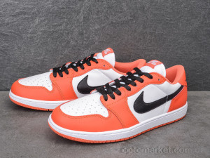 Кросівки чоловічі A566-6 J.rdan помаранчевий  оптом от Optomarket