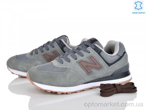 Кросівки чоловічі A573-5 N.w balance сірий  оптом от Optomarket