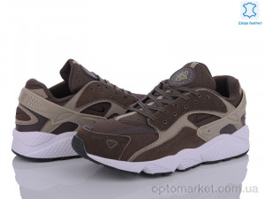 Кросівки чоловічі A576-3 N.ke коричневий оптом от Optomarket