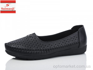Купить Туфлі жіночі A62-1 Saimaoji чорний