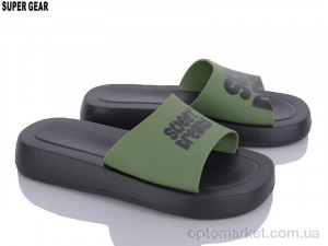 Купить Шльопанці жіночі A6216 green Super Gear зелений