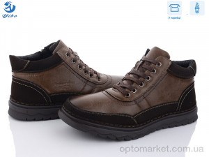 Купить Черевики чоловічі A6263-1 YIBO коричневий