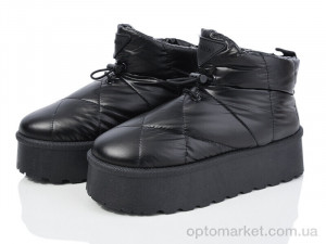 Купить Дутики жіночі A63-1 Love-L&M-ZDW чорний