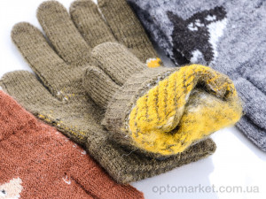 Рукавички дитячі A635M mix-old Rubi мікс  оптом от Optomarket