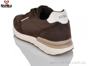 Кросівки чоловічі A6639-7 піна Suba коричневий  оптом от Optomarket