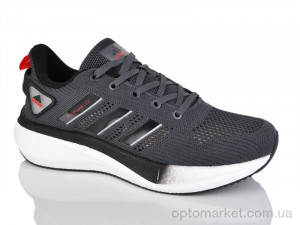 Кросівки чоловічі A680-2 A.idas сірий  оптом от Optomarket