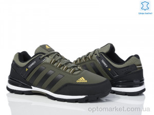 Кросівки чоловічі A683-17 A.idas зелений  оптом от Optomarket