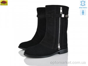 Купить Чоботи жіночі A688-3 Mei De Li чорний