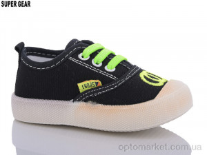 Купить Кросівки дитячі A739 black-green Super Gear чорний