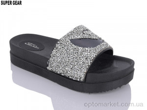 Купить Шльопанці жіночі A752 white Super Gear срібний