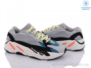 Купить Кросівки чоловічі A7524-4 світловідбивач A.idas сірий