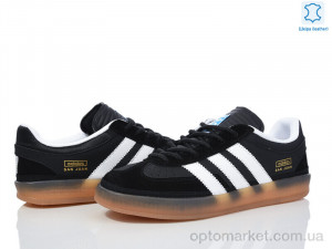 Кросівки чоловічі A7575-1 A.idas чорний оптом от Optomarket