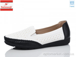 Купить Туфлі жіночі A76-7 Saimaoji білий