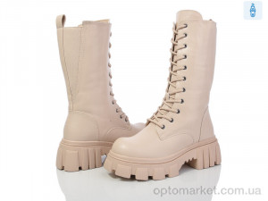 Купить Чоботи жіночі A77-1258-2 Lion бежевий