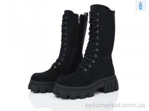 Купить Чоботи жіночі A77-1258-3 Lion чорний