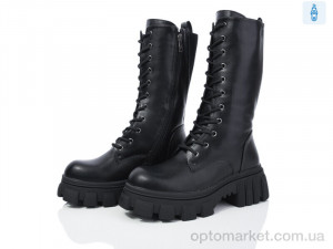 Купить Чоботи жіночі A77-1258 Lion чорний