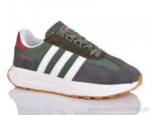 Кросівки чоловічі A809-4 A.idas зелений  оптом от Optomarket