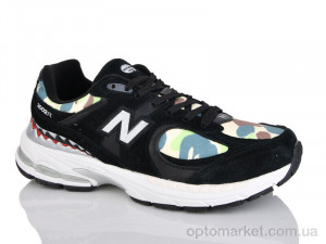 Кросівки чоловічі A810-7 N.w balance чорний  оптом от Optomarket