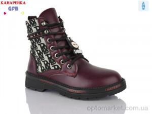 Купить Черевики дитячі A8118-6 GFB-Канарейка бордовий