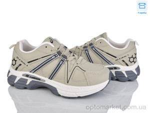 Кросівки унісекс A83-7 A.ics бежевий  оптом от Optomarket