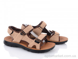 Купить Сандалі чоловічі A87 khaki Maznlon бежевий