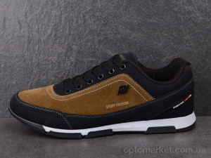 Кросівки чоловічі A8706-6 Bonote коричневий  оптом от Optomarket