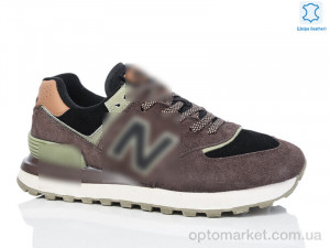 Купить Кросівки чоловічі A883-11 N.w balance коричневий