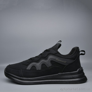 Кросівки чоловічі A9035-1 Bonote чорний  оптом от Optomarket