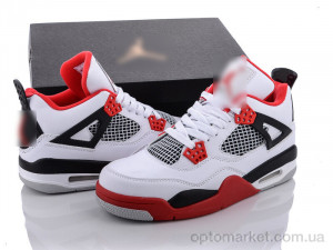 Купить Кросівки чоловічі A9035-2 ліцензія J.rdan білий