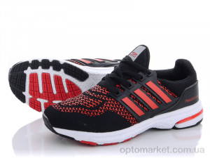 Купить Кросівки чоловічі A91 черно-красный Class Shoes червоний