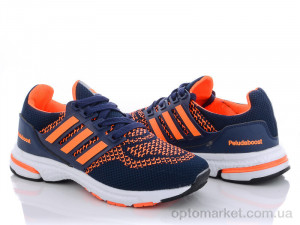 Купить Кросівки чоловічі A91 сине-оранжевый Class Shoes синій